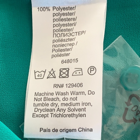 VENUS Sheer Emerald Green Blouse with Elegant Bow . - Picture 10 of 11